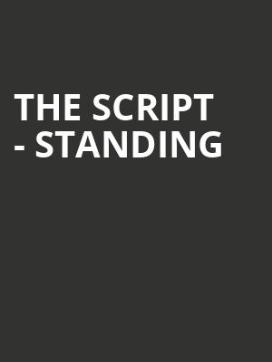The Script - Standing at Motorpoint Arena